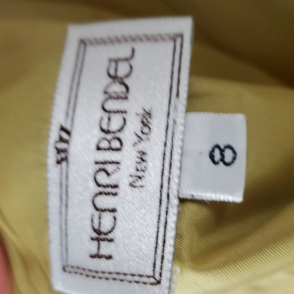 Henri Bendel New York Mini Skirt, Sz 8 100% Wool,Made in USA - Picture 4 of 5